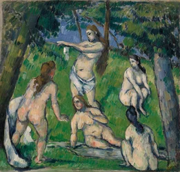 Cinq baigneurs, 1877-78